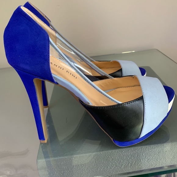gianni bini clear heels